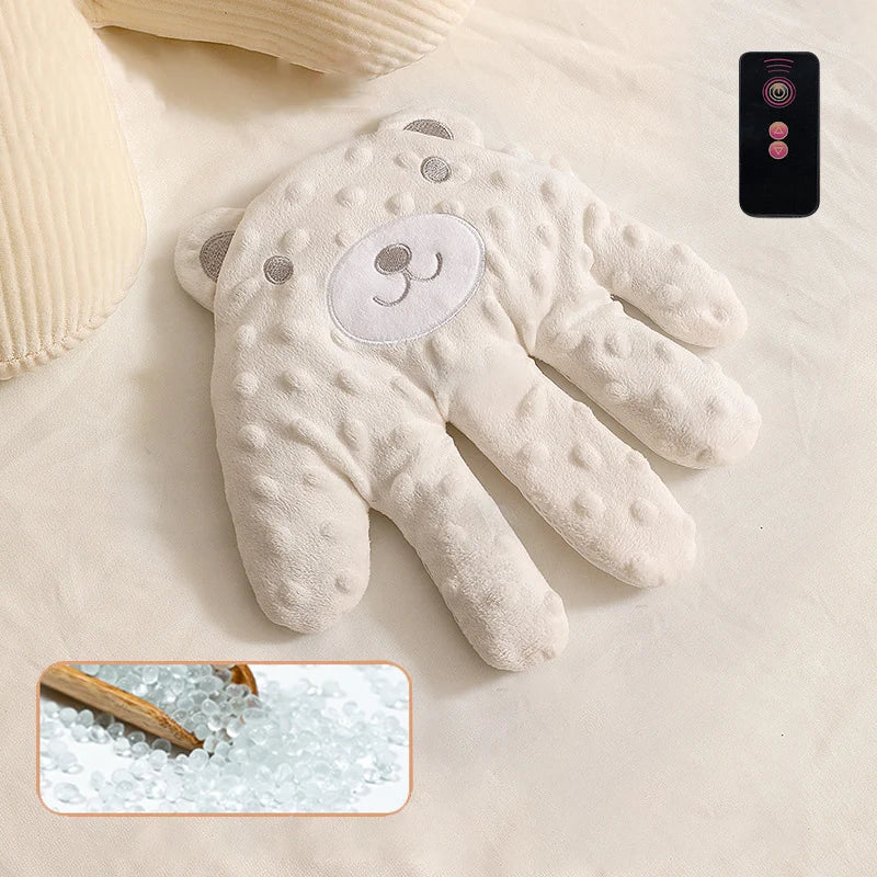 Coussin ours beige 